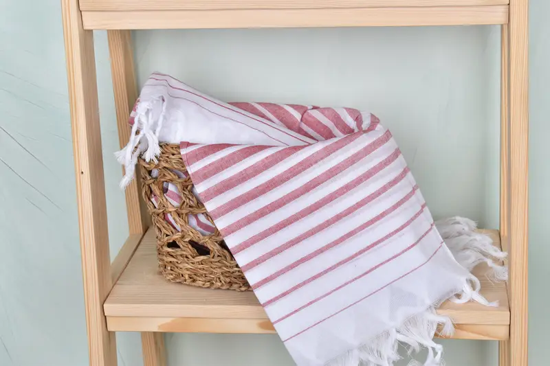 Oversized Beach Towel, Spa Gift Towel, 68x36 Cotton Striped Towel, Turkish Towel USA, Beach towel, Bachelorette Party Favor, Bachelorette Gifts - 4