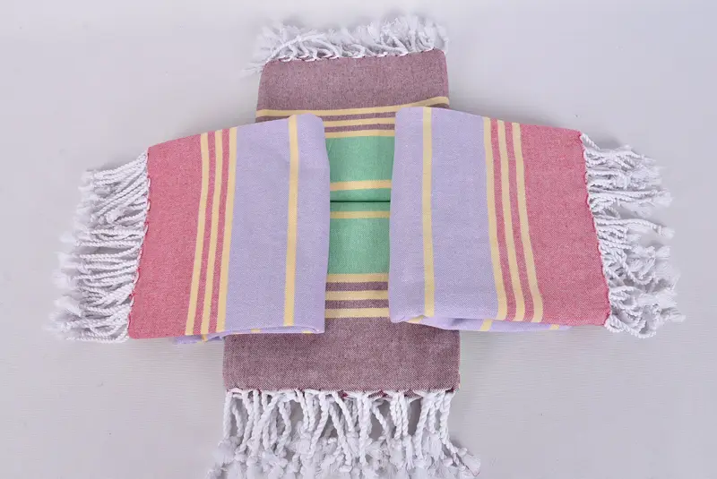 Turkish Beach Towel Bulk, Spa Gift, Cotton towel, Sand-resistant towel, 70x36 Cotton Striped Towel, Bridesmaid Gift, Gift For The Home Decor - 6