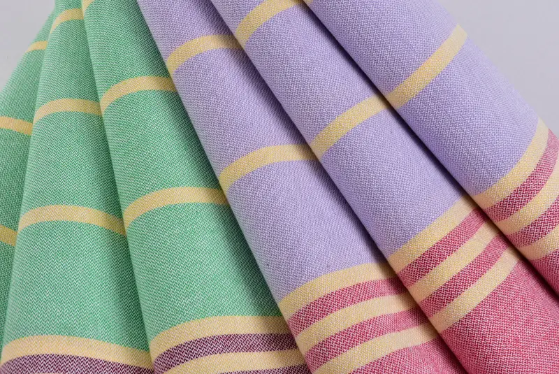 Turkish Beach Towel Bulk, Spa Gift, Cotton towel, Sand-resistant towel, 70x36 Cotton Striped Towel, Bridesmaid Gift, Gift For The Home Decor - 5