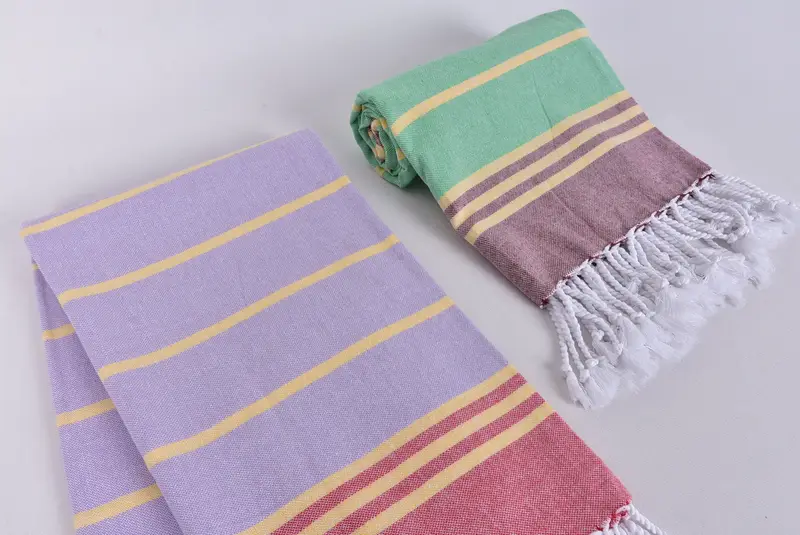 Turkish Beach Towel Bulk, Spa Gift, Cotton towel, Sand-resistant towel, 70x36 Cotton Striped Towel, Bridesmaid Gift, Gift For The Home Decor - 7
