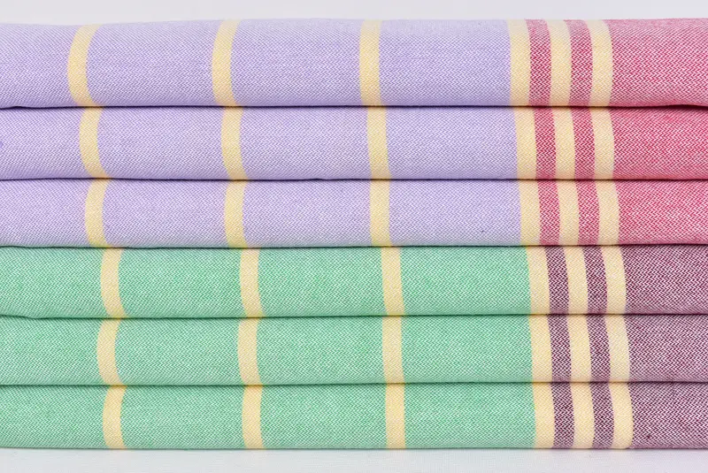 Turkish Beach Towel Bulk, Spa Gift, Cotton towel, Sand-resistant towel, 70x36 Cotton Striped Towel, Bridesmaid Gift, Gift For The Home Decor - 2