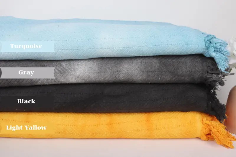 92x68 Cotton Tie Dye Chevron Towel, Personalized Blanket, Gift For Bride, Custom Blanket, Personalized Gifts, Family Gift Basket, Organic Throw - 1
