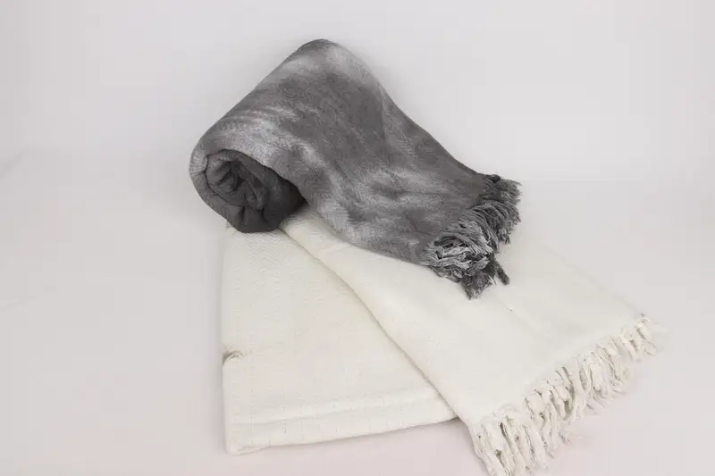 92x68 Cotton Tie Dye Chevron Towel, Personalized Blanket, Gift For Bride, Custom Blanket, Personalized Gifts, Family Gift Basket, Organic Throw - 4