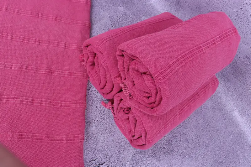 Unique Gift, Bridesmaid Towel, 70x40 Cotton Stonewashed Towel, Organic towel, Fringed Turkish towel for poolside, Handmade Gift, Housewarming Gift - 8