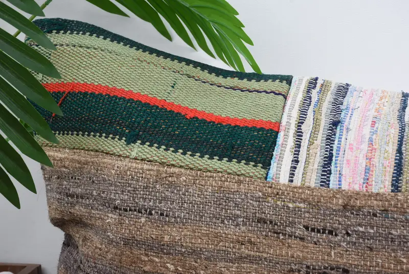 Interior Designer Pillow, 16x36 Brown Cushion Cover, Handwoven Cushion, Boho Pillow, Pillow Case, Vintage Kilim Throw Pillow - 2
