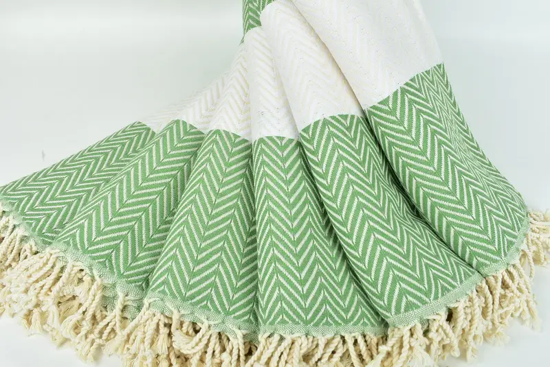Custom Turkish Towel, Gift For Coworker, Personalized Gift, Travel Towel, Turkish Towel Beach, 70x40 Cotton Chevron Towel, Lightweight Turkish towel - 4