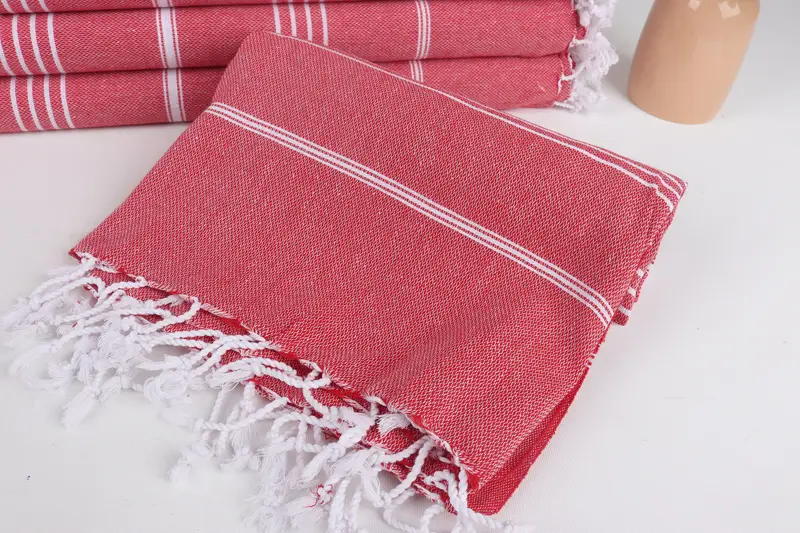 70x40 Cotton Striped Towel, Bachelorette Gifts, Bridesmaid Gift, Luxury Turkish peshtemal beach towel, Maid Of Honor Gift, Custom Wedding Gift - 4