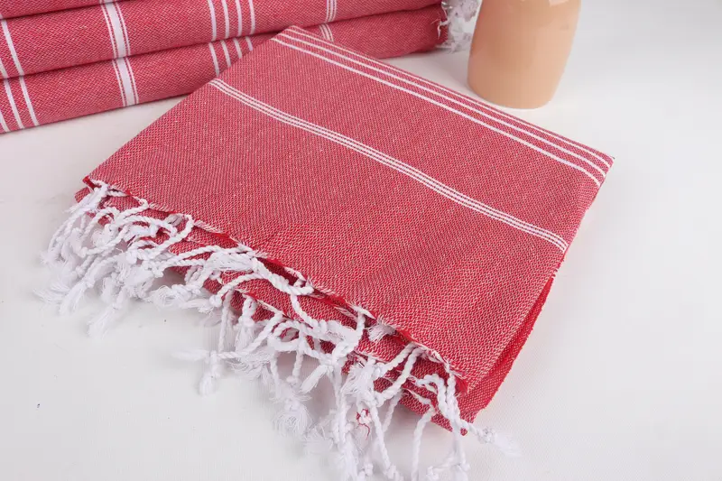 70x40 Cotton Striped Towel, Bachelorette Gifts, Bridesmaid Gift, Luxury Turkish peshtemal beach towel, Maid Of Honor Gift, Custom Wedding Gift - 5
