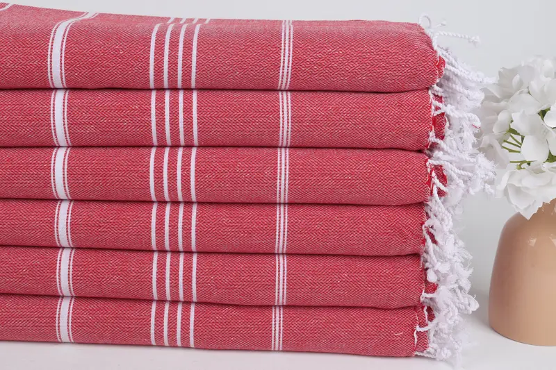70x40 Cotton Striped Towel, Bachelorette Gifts, Bridesmaid Gift, Luxury Turkish peshtemal beach towel, Maid Of Honor Gift, Custom Wedding Gift - 3