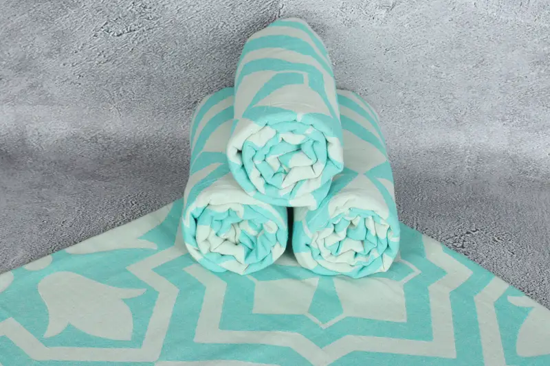 Bridesmaid Gift, Bachelorette Towel, Lightweight Turkish towel, Bridal Shower Favor, 68x36 Cotton Tulip Patterned Towel, Custom Wedding Gifts - 8