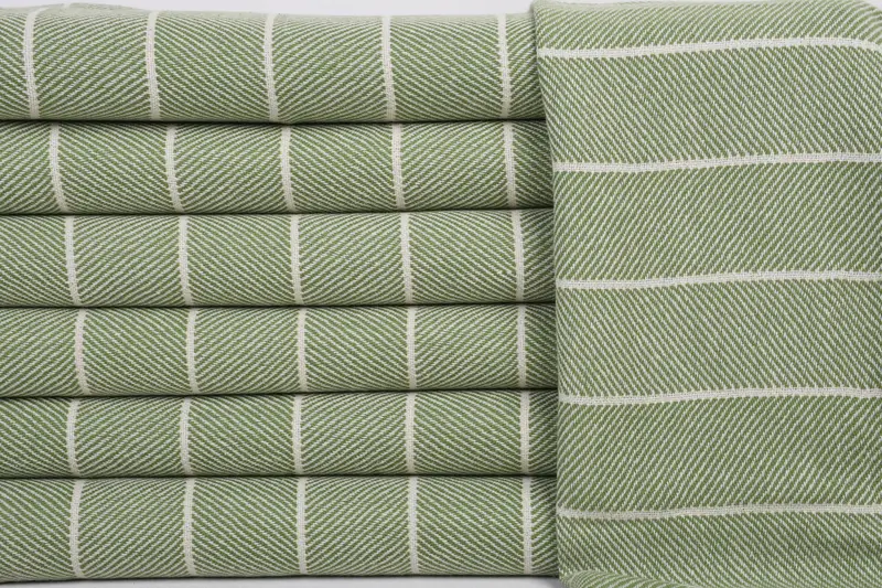 Turkish Hand Towel, Personalized Wedding Gift, 36x16 Cotton Striped Towel, Embroidery Towel, Wedding Favors, Wedding Gift, Wedding Hand Made Gift - 1