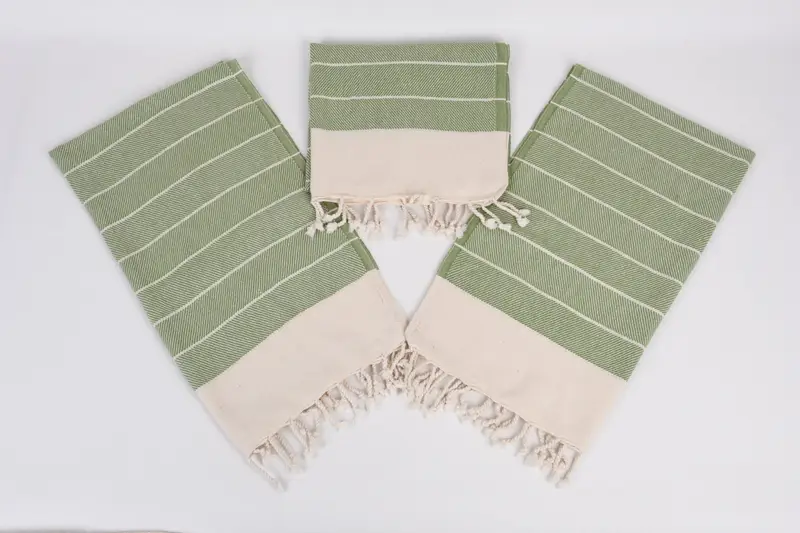 Turkish Hand Towel, Personalized Wedding Gift, 36x16 Cotton Striped Towel, Embroidery Towel, Wedding Favors, Wedding Gift, Wedding Hand Made Gift - 6