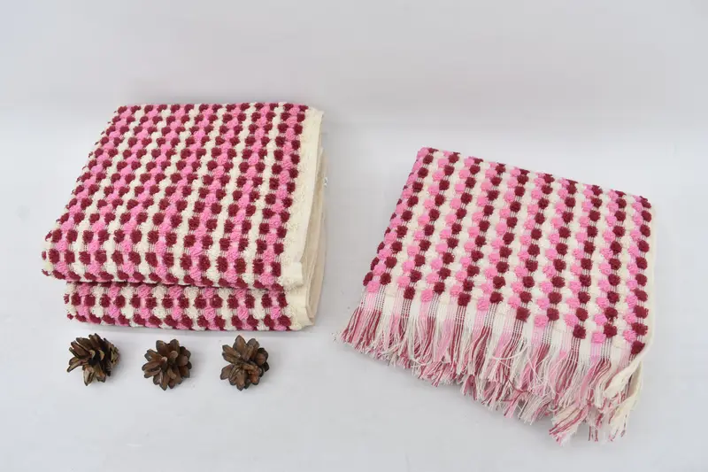 Kişiselleştirilmiş yemek havlu, Türk çay havlu, onun için kişiselleştirilmiş hediye, 40x20 pamuklu pom pom havlu, yaz hediyesi, toplu sipariş havlu, özel el havlu - 8