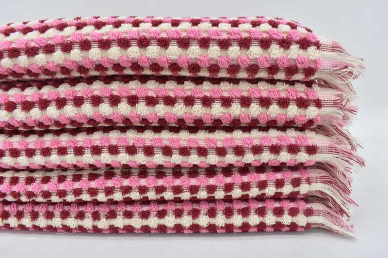 Kişiselleştirilmiş yemek havlu, Türk çay havlu, onun için kişiselleştirilmiş hediye, 40x20 pamuklu pom pom havlu, yaz hediyesi, toplu sipariş havlu, özel el havlu - 2
