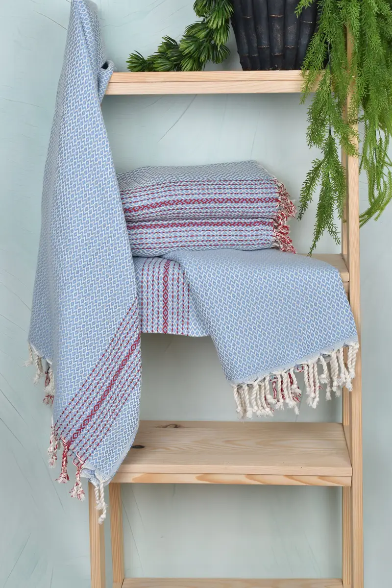 Spa Gift Towel, 70x40 Cotton Diamond Towel, Peshtemal Towel, Wedding Favors, Peshtemal, Embroidered Towel, Bridesmaid Towel, Friends Beach Towel - 6