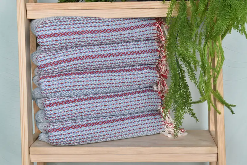 Spa Gift Towel, 70x40 Cotton Diamond Towel, Peshtemal Towel, Wedding Favors, Peshtemal, Embroidered Towel, Bridesmaid Towel, Friends Beach Towel - 2