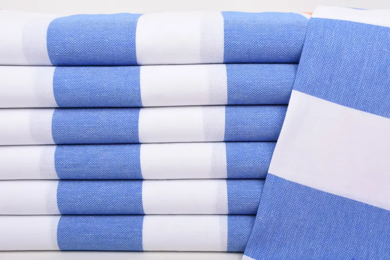 Bridesmaid Gift, Wedding Hand Made Gift, Bathroom Towels, Bridesmaid Gifts, 40x24 Cotton Striped Towel, House Warming Gift, Turkish Hand Towel - 2