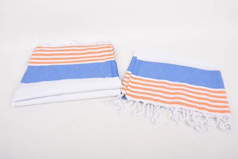 Bridesmaid Gift, Wedding Hand Made Gift, Bathroom Towels, Bridesmaid Gifts, 40x24 Cotton Striped Towel, House Warming Gift, Turkish Hand Towel - 7
