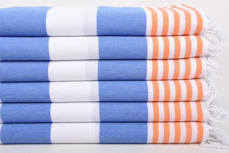 Bridesmaid Gift, Wedding Hand Made Gift, Bathroom Towels, Bridesmaid Gifts, 40x24 Cotton Striped Towel, House Warming Gift, Turkish Hand Towel - 3