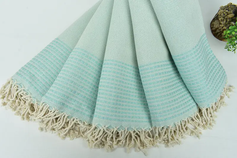 Wedding Gifts Towel, Spooky Bachelorette Party Favors, Holiday Towel, Turkish Towel USA, 70x36 Cotton Striped Towel, Personalised Gift, Hammam towel - 4