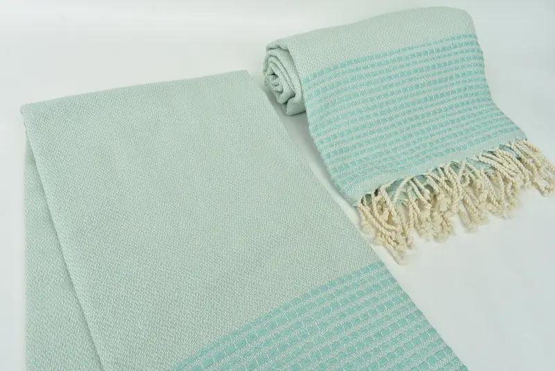 Wedding Gifts Towel, Spooky Bachelorette Party Favors, Holiday Towel, Turkish Towel USA, 70x36 Cotton Striped Towel, Personalised Gift, Hammam towel - 7