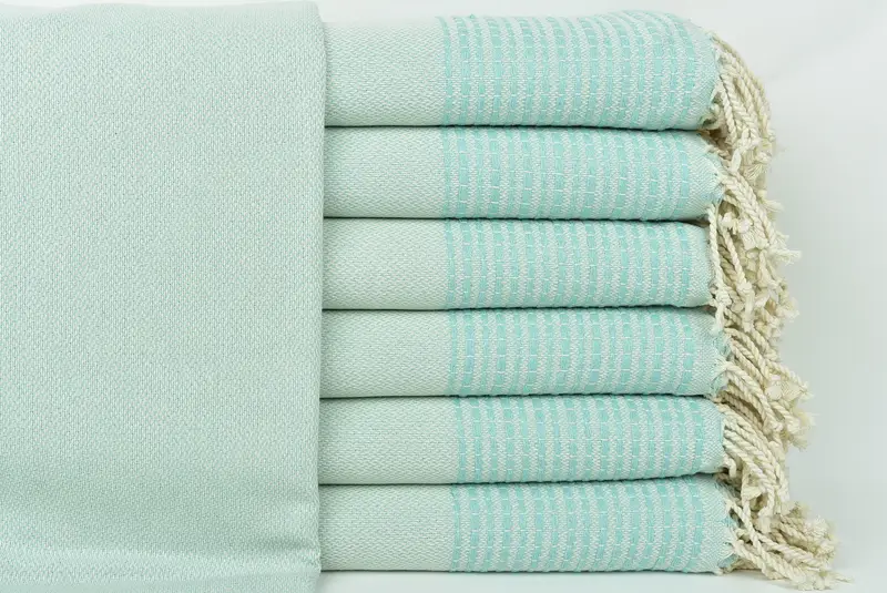 Wedding Gifts Towel, Spooky Bachelorette Party Favors, Holiday Towel, Turkish Towel USA, 70x36 Cotton Striped Towel, Personalised Gift, Hammam towel - 1