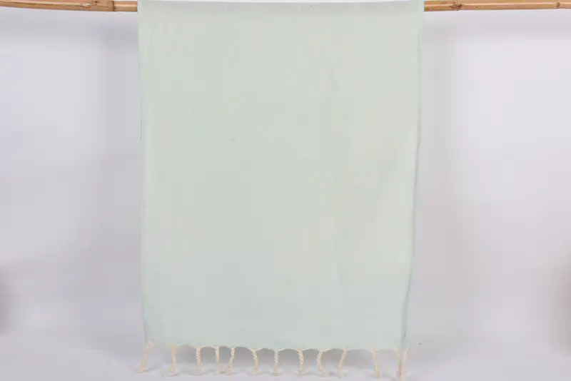 Monogram Kitchen Towel Mint Mountain Design, 36x18 Inches