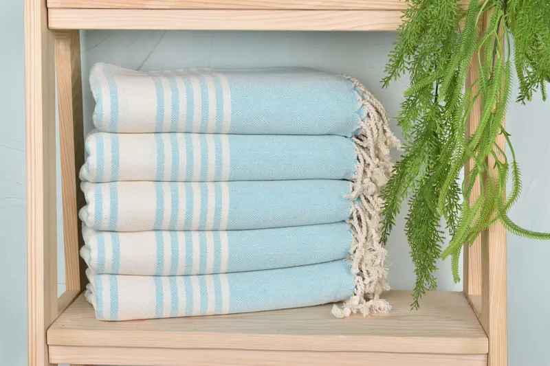 Personalized Gift, Personalized Wedding Gift, Personalized Bridesmaid Gift, Luxury Beach Towel, Bridal Shower Gifts, 68x40 Cotton Striped Towel - 2