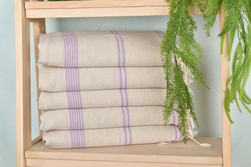 80x36 Cotton Striped Towel, Handmade Turkish Towel, Absorbent Turkish towel, Bachelorette Party Favors, Wedding Gift For Bride, Personalized Gifts - 2