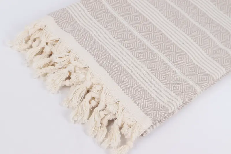 Personalized Wedding Gift, Gift For Bride, Personalized Towel, Guest Towel, Scarf Towel, Organic Towel, Absorbent towel, 70x38 Cotton Diamond Towel - 7