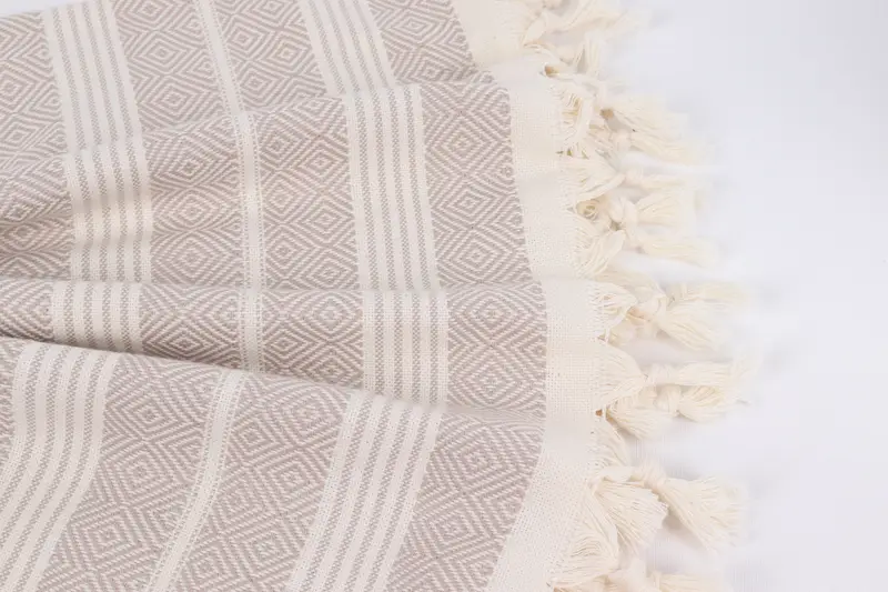 Personalized Wedding Gift, Gift For Bride, Personalized Towel, Guest Towel, Scarf Towel, Organic Towel, Absorbent towel, 70x38 Cotton Diamond Towel - 8