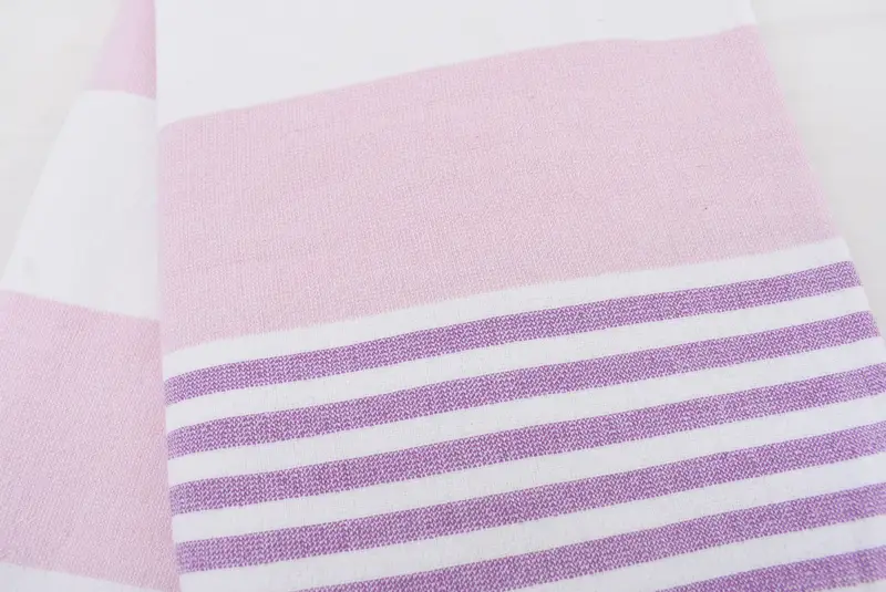 Sand-free towel, Travel Towel, Luxury Beach Towel, Maid Of Honor Gift, Gift For Her, Bachelorette Party Gifts, 68x36 Cotton Striped Terry Towel - 5
