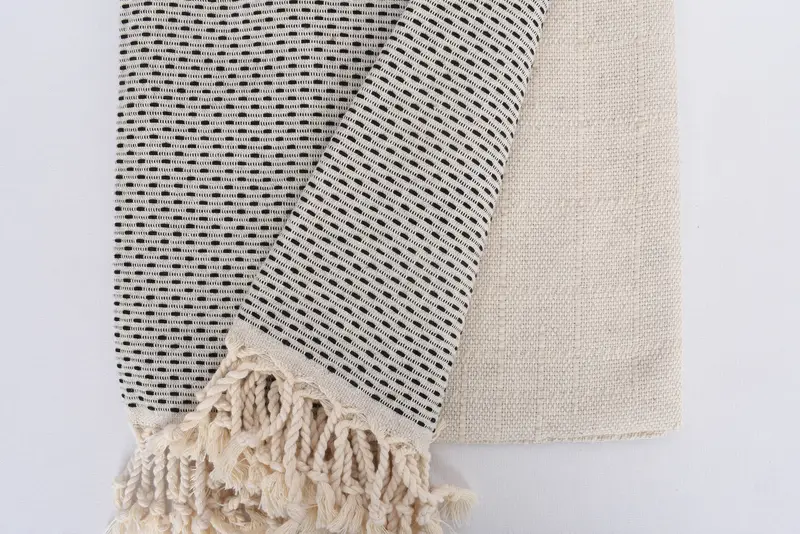 Hochzeitstuch, handgefertigtes Geschenk, Geschenk für sie, Strandhandtuch, 70x40 Baumwollschuh Dot -Handtuch, dünne und leichte türkische Peshtemal, personalisiertes Geschenk - 8