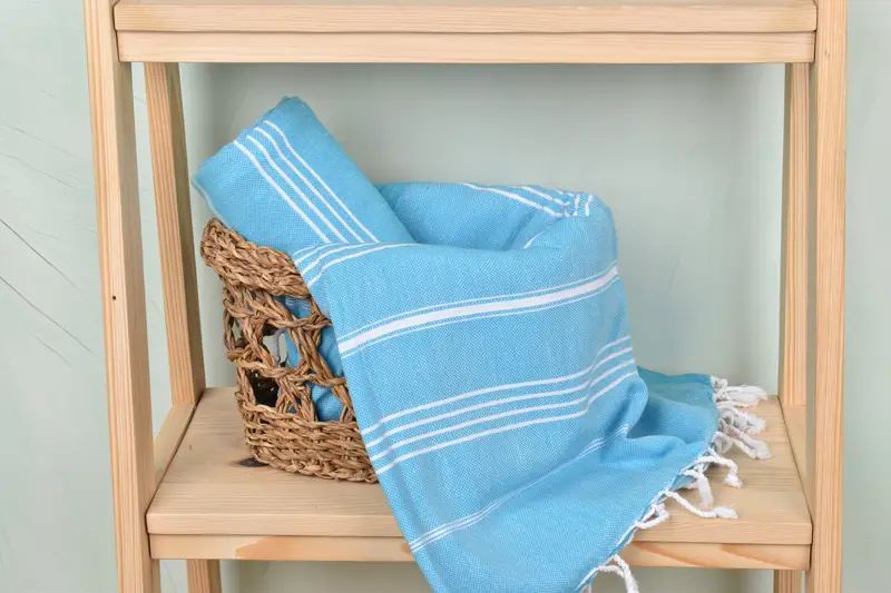 70x40 Cotton Striped Towel, Sand-resistant towel, Turkish beach towel, Beach Towel Personalized, Organic Beach Towel, Bridal Gifts, Best Beach Towel - 4