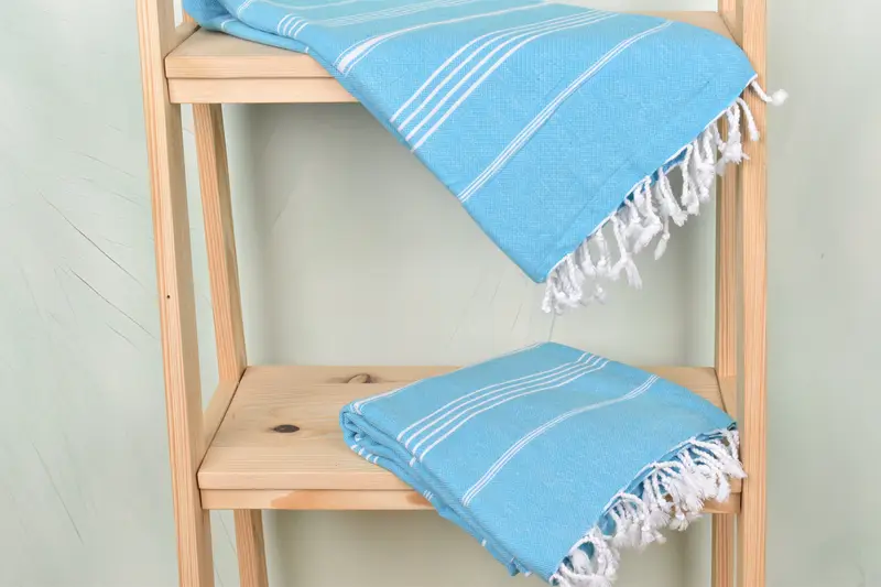 70x40 Cotton Striped Towel, Sand-resistant towel, Turkish beach towel, Beach Towel Personalized, Organic Beach Towel, Bridal Gifts, Best Beach Towel - 5
