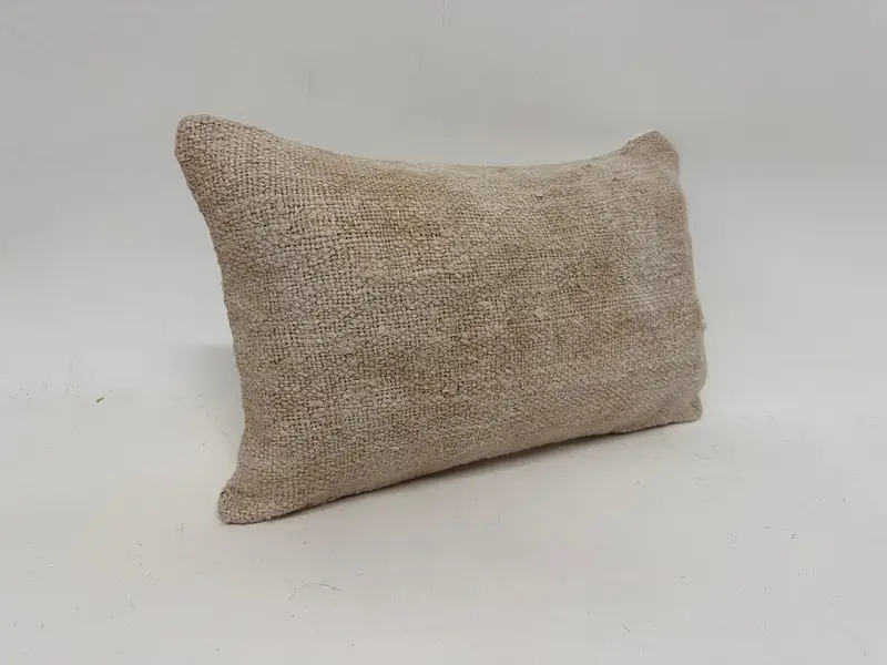 Traditional Pillow Sham, 12x20 White Cushion Case, Turkish Bench Cushion Cover, Turkish Pillow, Antique Pillows, Interior Designer Pillow, Pillow - 3