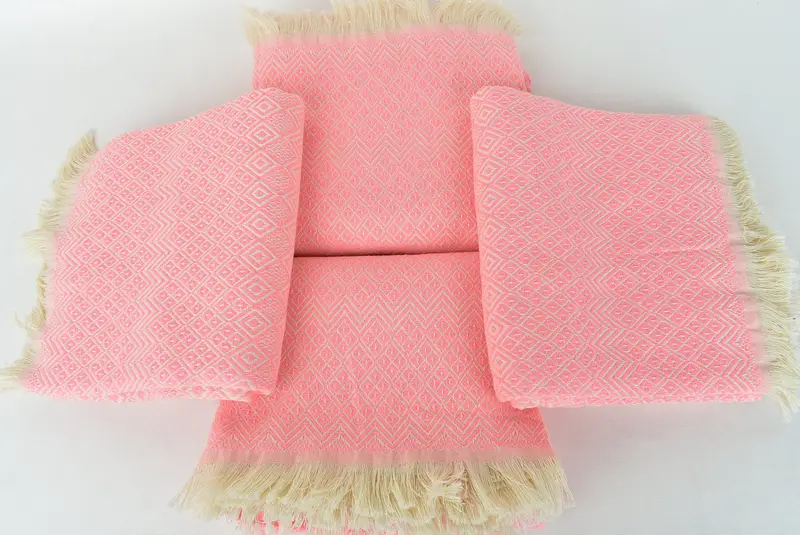 Large Turkish Towel, 70x40 Cotton Diamond Towel, Bridal Shower Favors, Beach Towel Monogram, Best Friend Christmas Gift, Housewarming Gift - 6