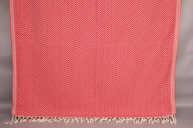 Quick-dry peshtemal, Bridal Shower Gift, Bachelorette Party Gifts, Customized Turkish Towel, Valentines Day Gift Idea, 70x40 Cotton Zig zag Towel - 8