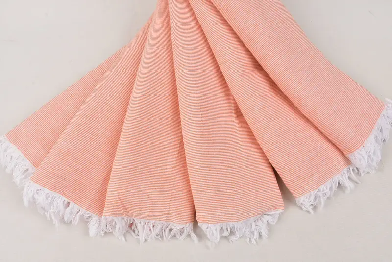 Home Decor Gifts, Friends Beach Towel, Bachelorette Party Gift, Bridesmaid Gift Towel, 70x40 Cotton Striped Towel, Summer Towel, Wedding For Favor - 8