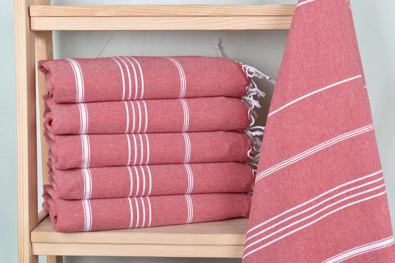 70x40 Cotton Striped Towel, Turkish Beach Towel Bulk, Turkish Towel Bulk, Spa Towel, Christmas Gift, Beach towel, Luxury towel, Sand-resistant towel - 2
