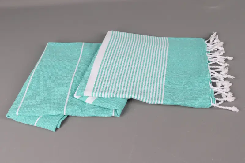 Best Friend Gift, Housewarming Gift, Gift For Her, Organic Cotton Towel, Personalized Wedding Gift For Couple, Gym Towel, 70x40 Cotton Striped Towel - 7