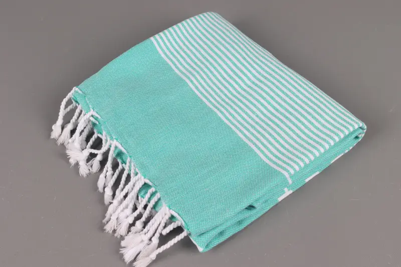 Best Friend Gift, Housewarming Gift, Gift For Her, Organic Cotton Towel, Personalized Wedding Gift For Couple, Gym Towel, 70x40 Cotton Striped Towel - 6