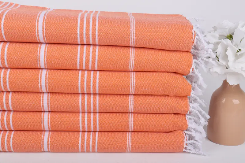 Best Friend Gift, Quick-dry peshtemal, Customized Towels, Decorative Towel, Turkish Beach Towel Personalized, 70x40 Cotton Striped Towel, Soft towel - 3