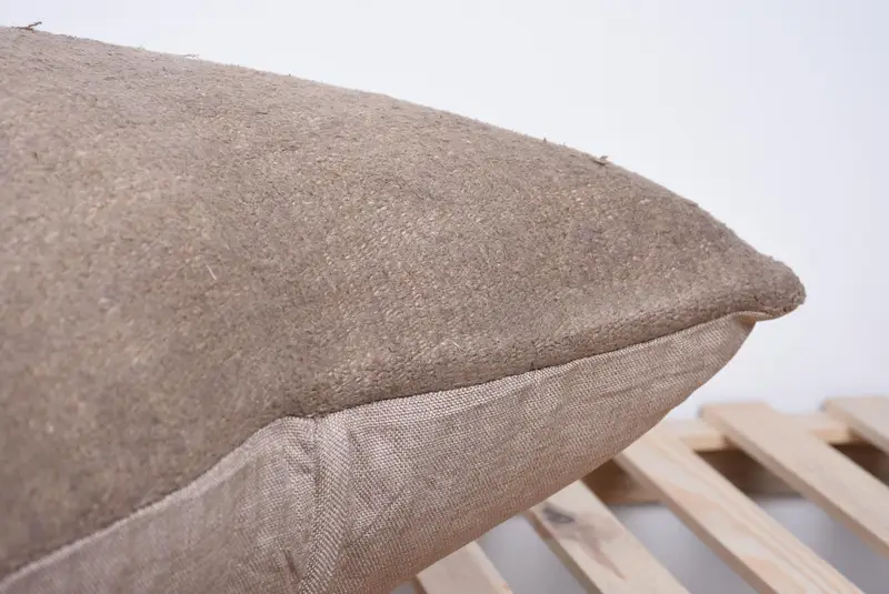Rustic Cushion Cover, Pillow Case, 28x28 Brown Cushion, Outdoor Pillow Case, Handmade Kilim Cushion, Home Decor Pillow, Kilim Cushion Sham - 7