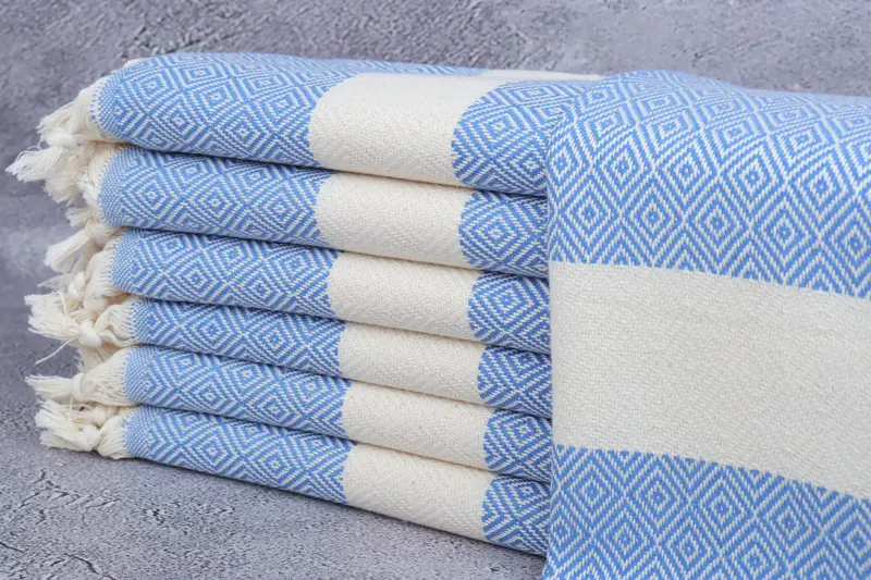 Personalized Hand Towel, Bridesmaid Proposal Gift, Xmas Gifts, 36x20 Cotton Diamond Towel, Turkish Towel Hand Towel, Custom Hand Towel, Gift For Him - 1