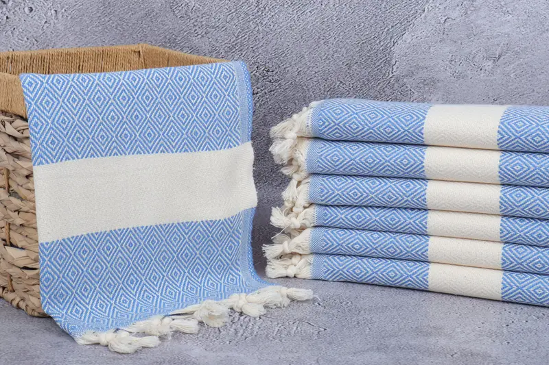 Personalized Hand Towel, Bridesmaid Proposal Gift, Xmas Gifts, 36x20 Cotton Diamond Towel, Turkish Towel Hand Towel, Custom Hand Towel, Gift For Him - 3