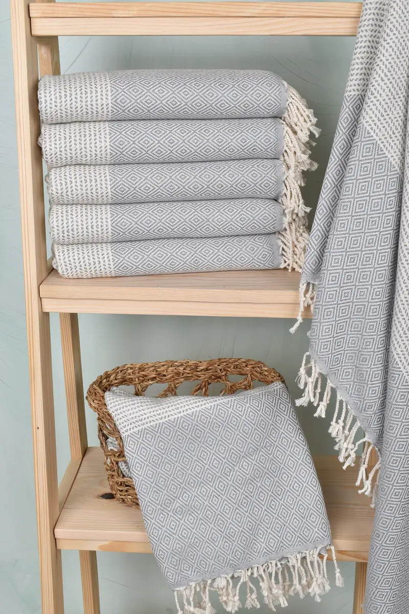 Handmade Gift, Custom Turkish Towel, Bachelorette Towel, 70x40 Cotton Chevron Towel, Organic Turkish towel, Bachelor Party Gifts, Best Beach Towel - 3