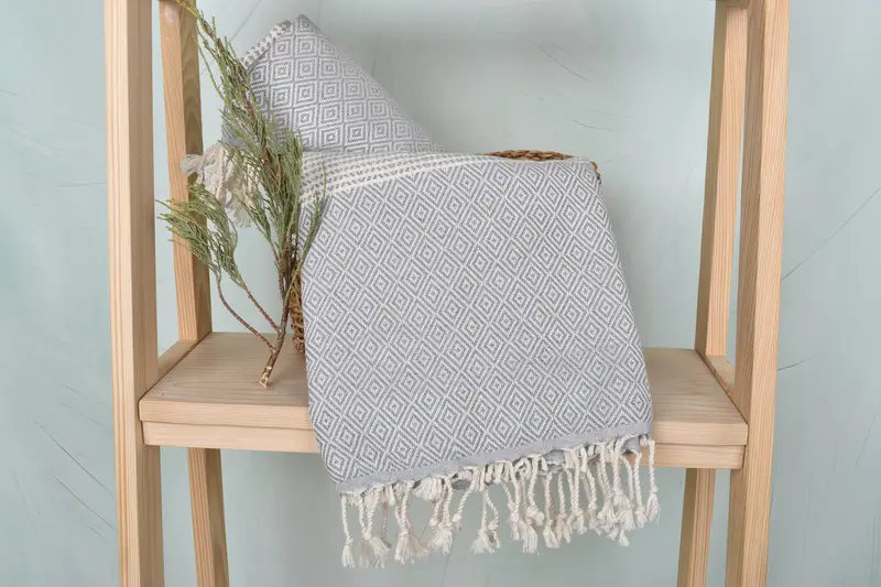 Handmade Gift, Custom Turkish Towel, Bachelorette Towel, 70x40 Cotton Chevron Towel, Organic Turkish towel, Bachelor Party Gifts, Best Beach Towel - 4