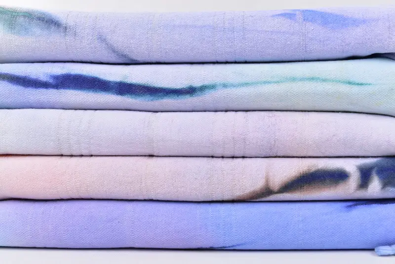 First Wedding Anniversary Gift, 64x28 Cotton Tie Dye Towel, Wedding Gifts Towel, Personalize Gift, Bachelorette Party Gift, Sand-free towel - 3