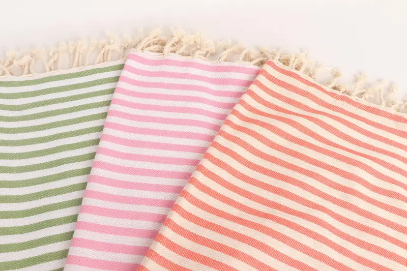 Bachelorette Party Items, 40x18 Cotton Striped Towel, Embroidery Towel, Custom Hand Towel, Bathroom Towel, Bridesmaid Gifts, Monogram Kitchen Towel - 6